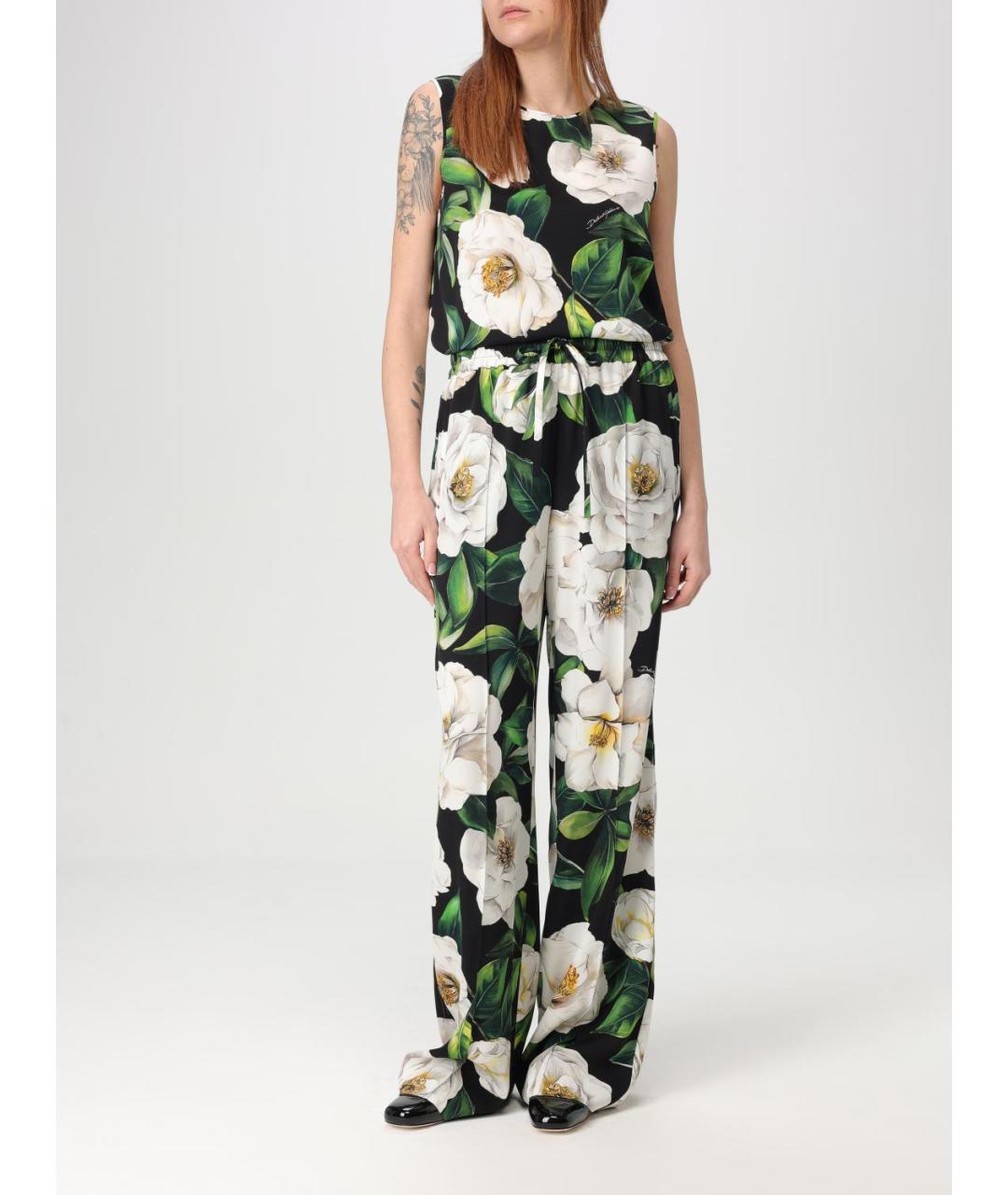 DOLCE&GABBANA Мульти майка, фото 3