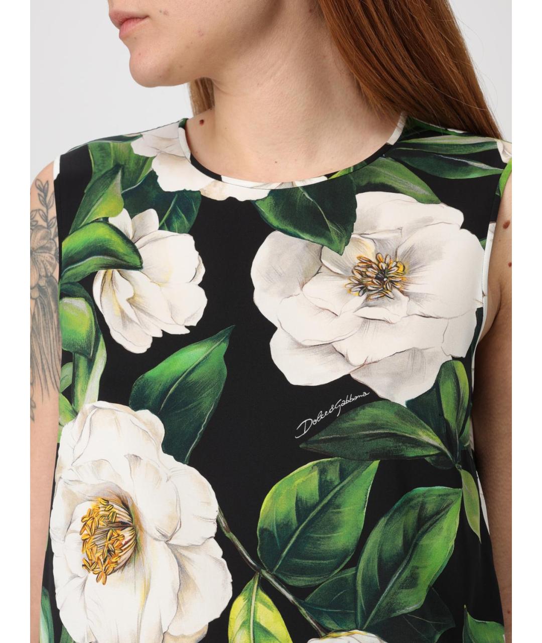 DOLCE&GABBANA Мульти майка, фото 6