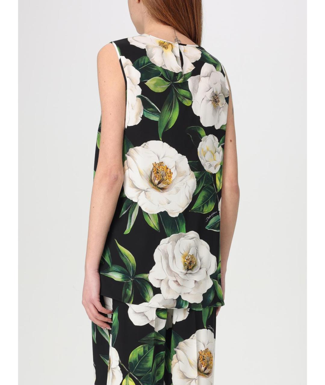 DOLCE&GABBANA Мульти майка, фото 4