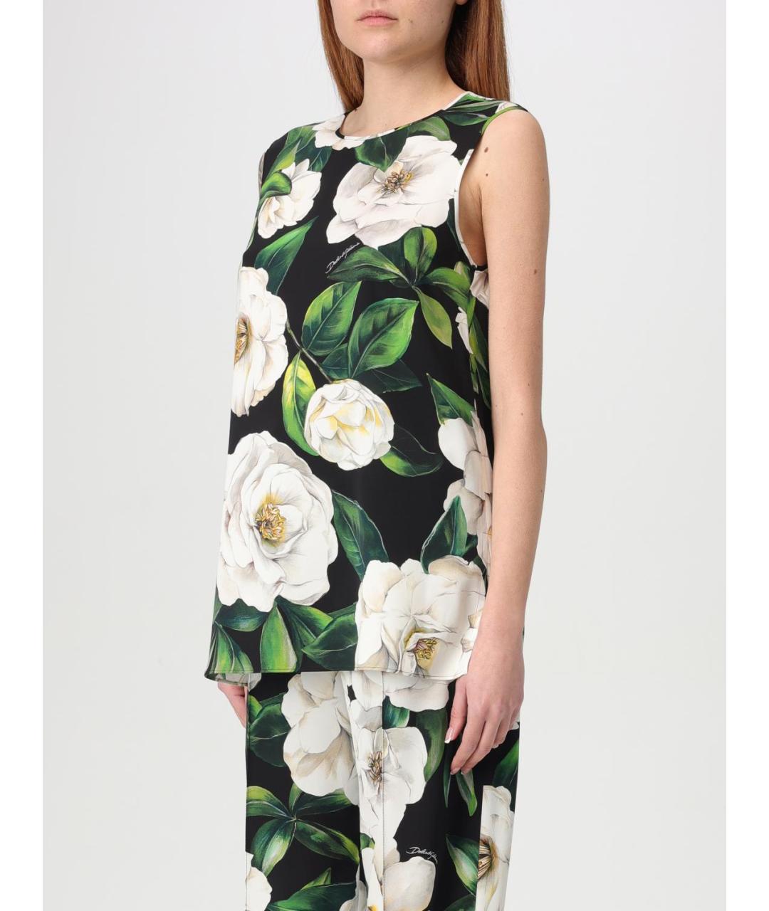 DOLCE&GABBANA Мульти майка, фото 5