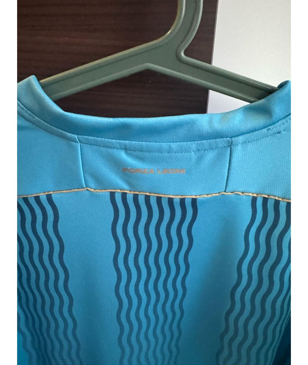 NIKE Бирюзовая синтетическая футболка, фото 3