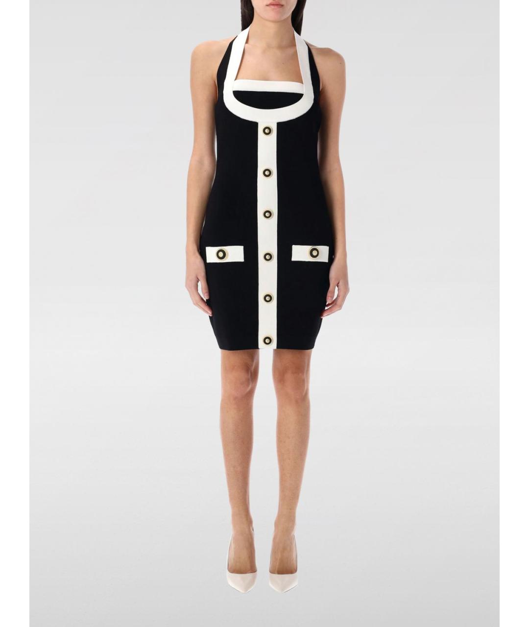 BALMAIN Черное платье, фото 2