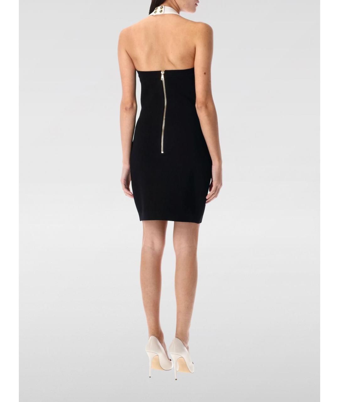 BALMAIN Черное платье, фото 3