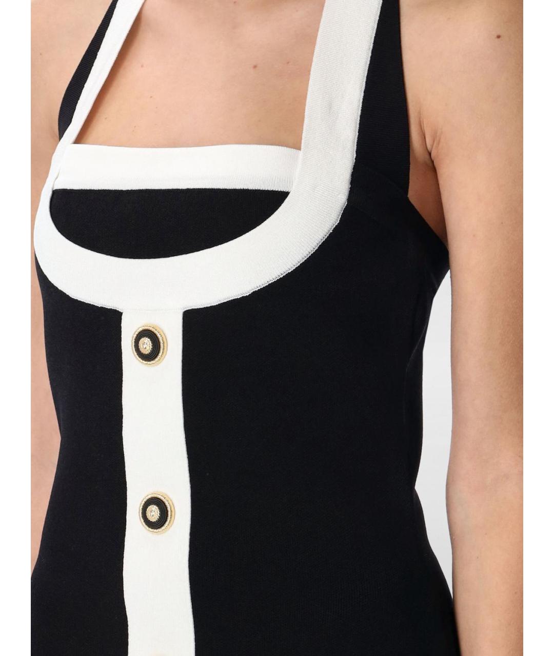 BALMAIN Черное платье, фото 4