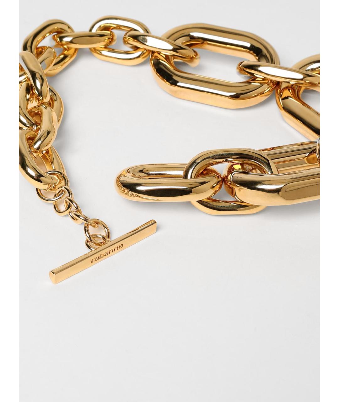 PACO RABANNE Золотое колье, фото 2