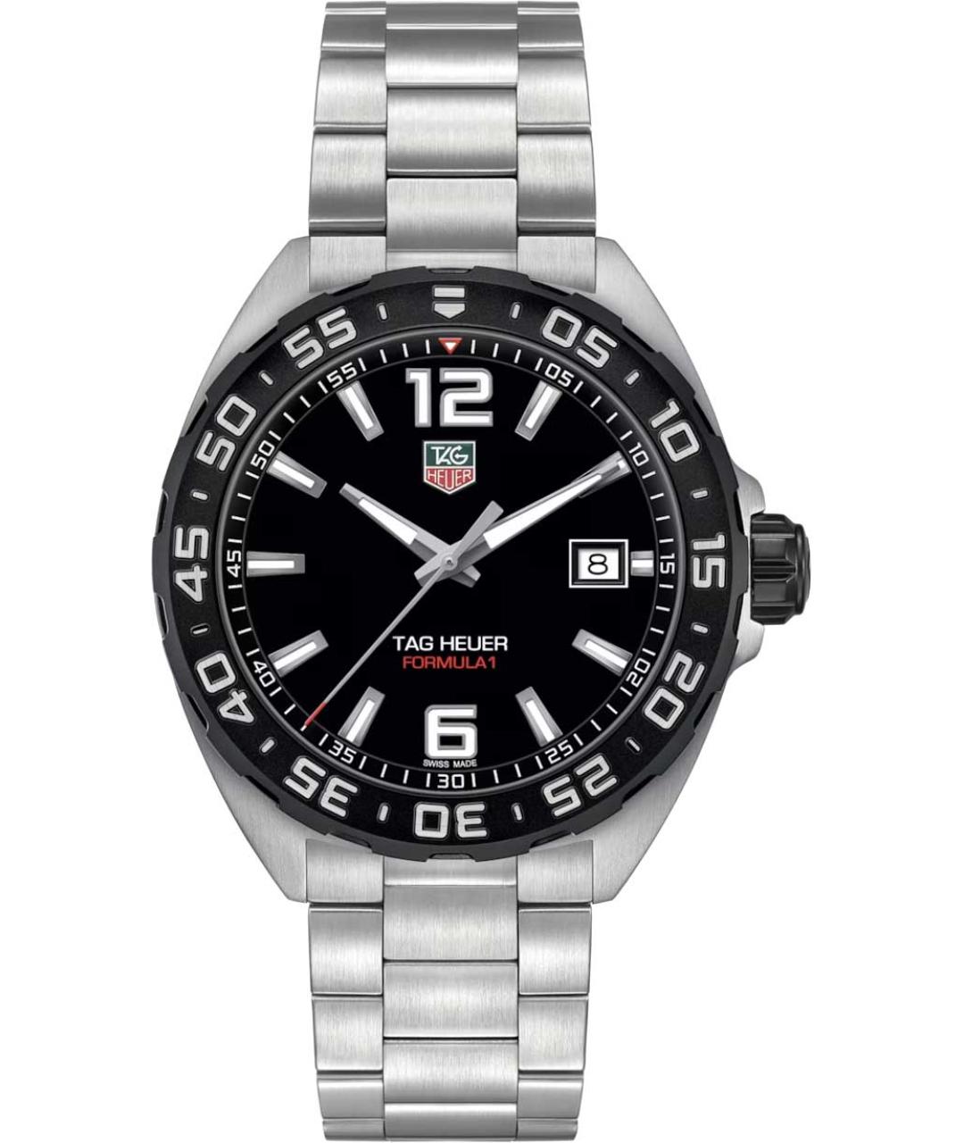TAG HEUER Серебряные стальные часы, фото 1
