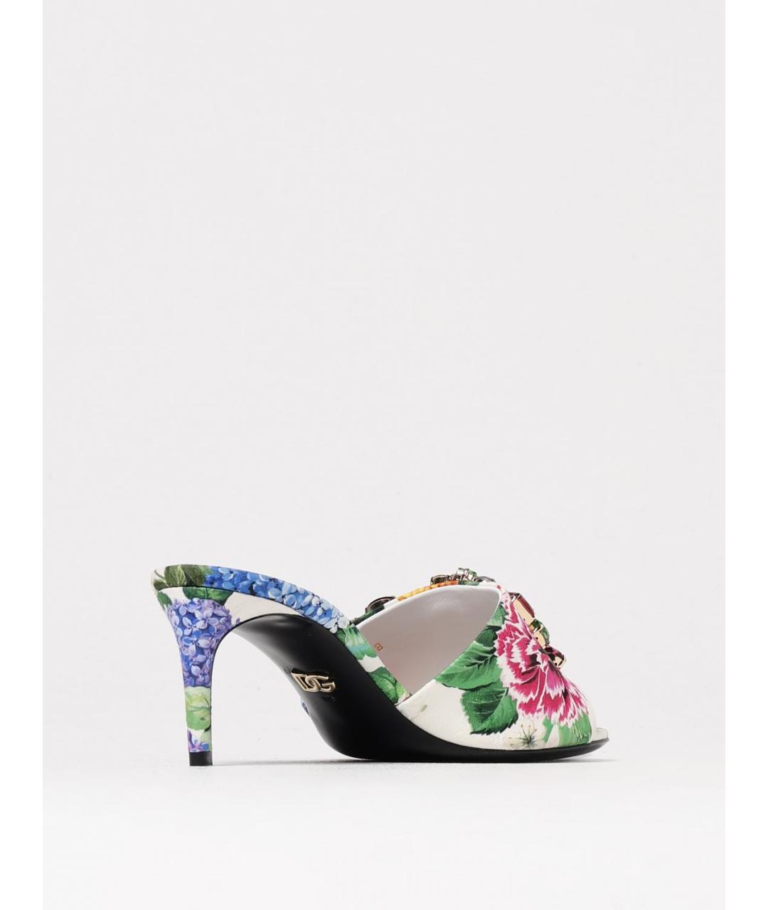 DOLCE&GABBANA Мульти босоножки, фото 3