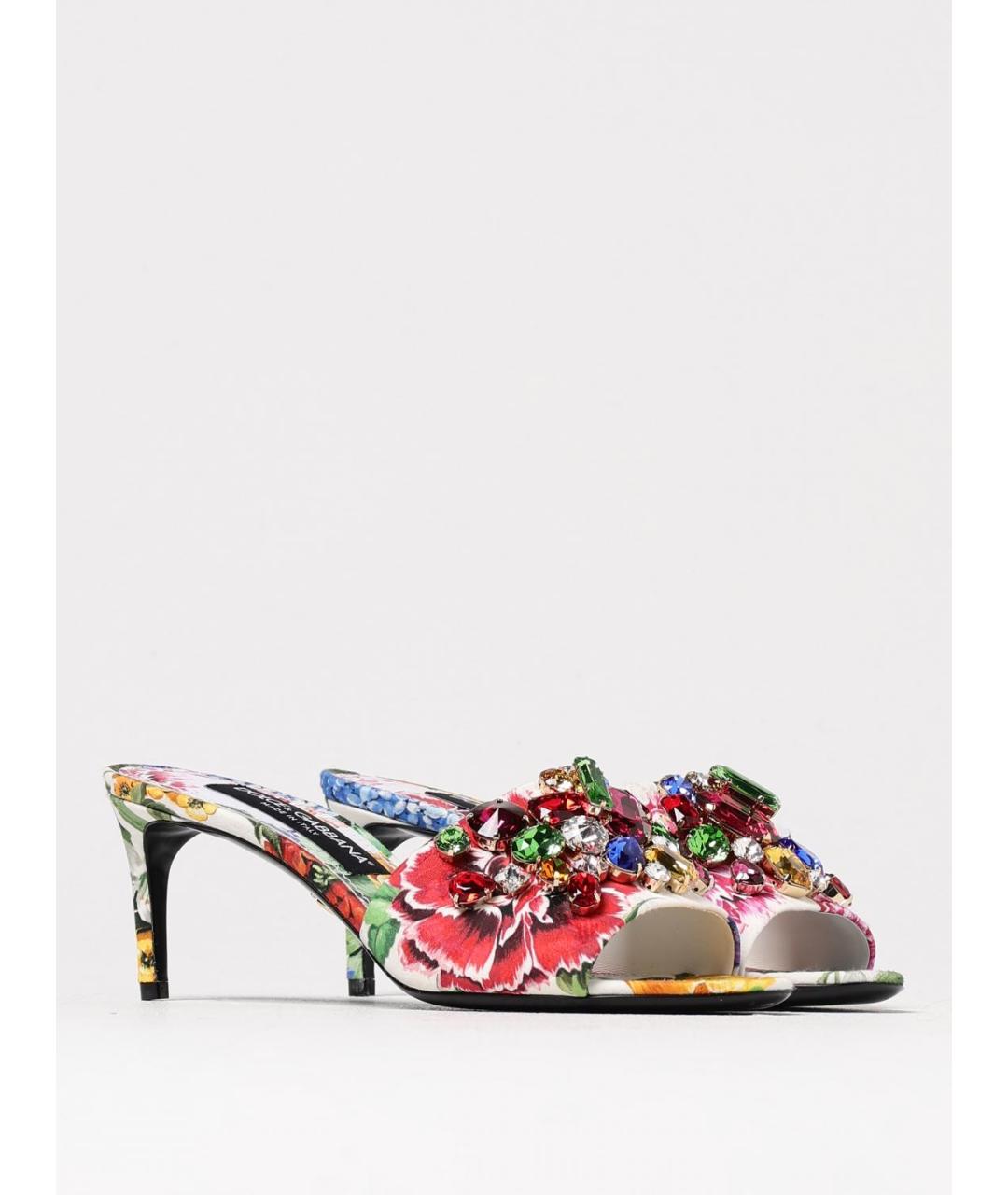DOLCE&GABBANA Мульти босоножки, фото 2