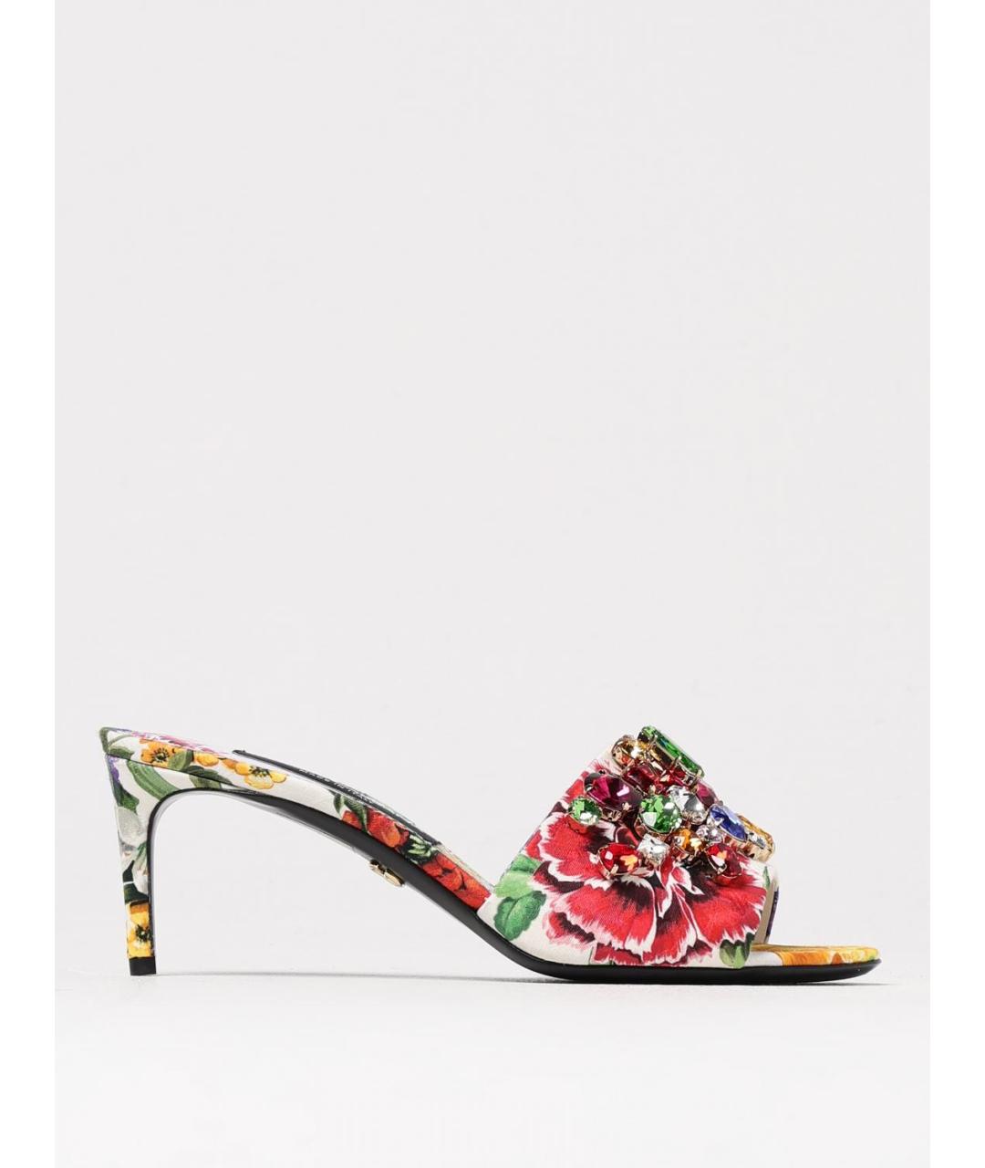 DOLCE&GABBANA Мульти босоножки, фото 5