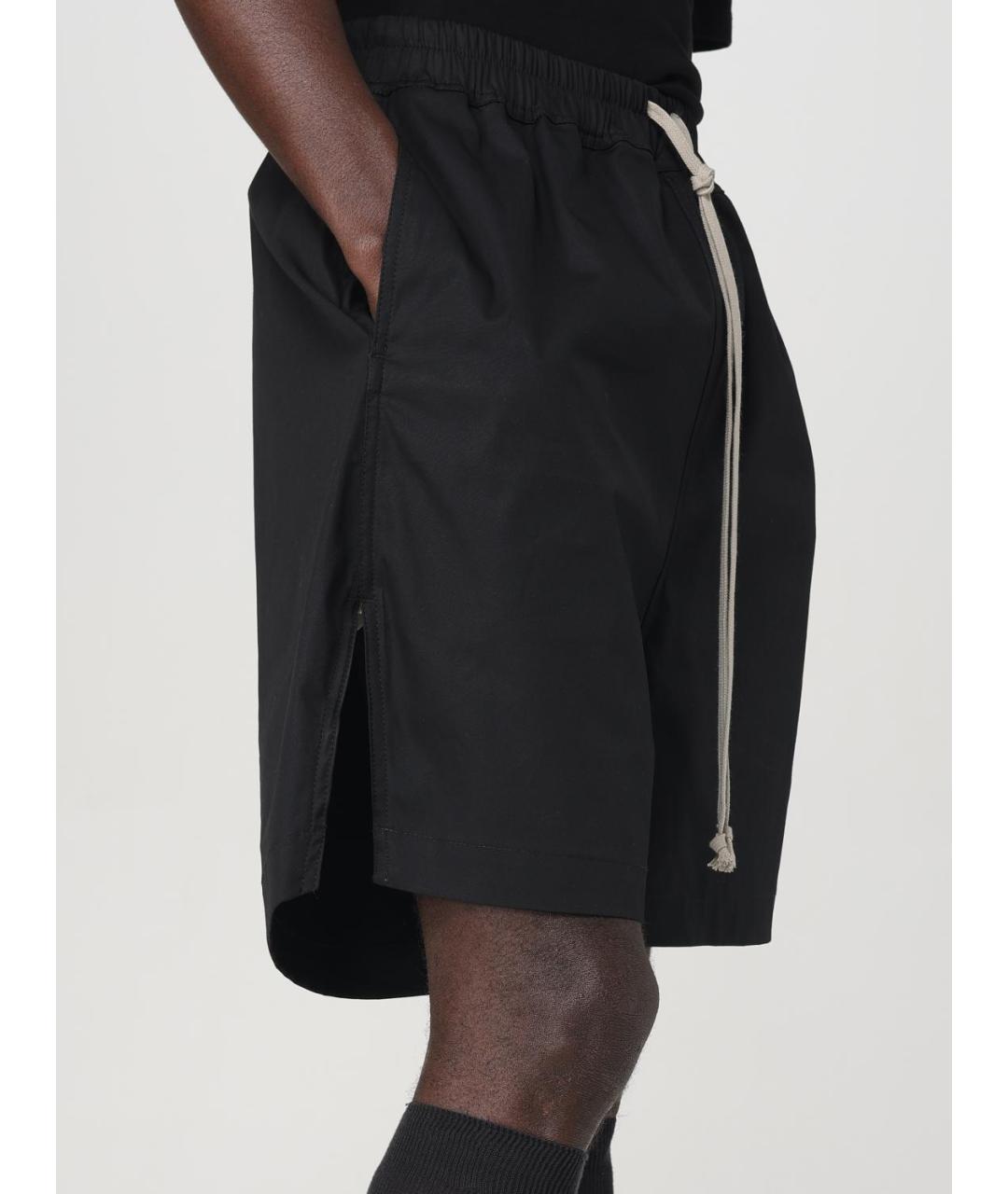 RICK OWENS Черные шорты, фото 6
