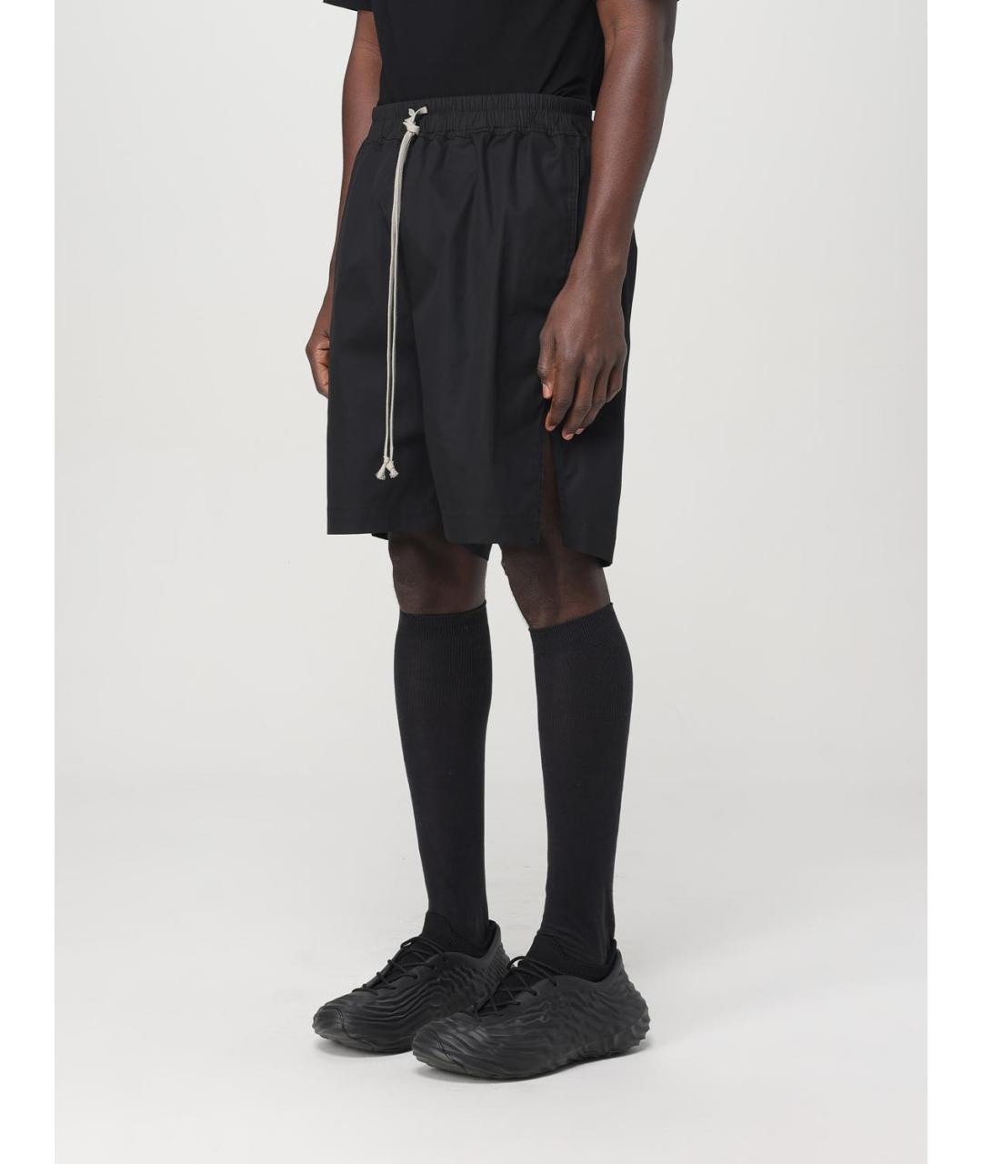 RICK OWENS Черные шорты, фото 5