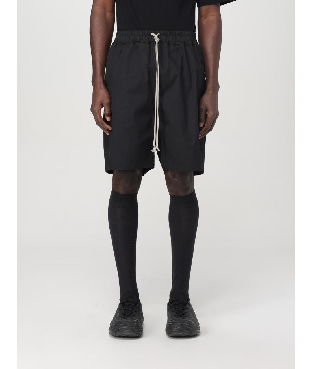 RICK OWENS Черные шорты, фото 2