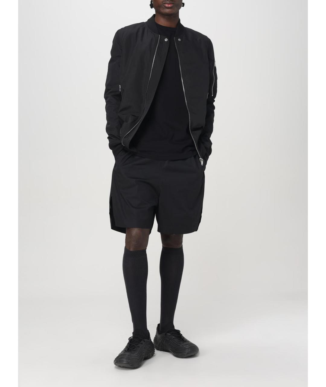 RICK OWENS Черные шорты, фото 3