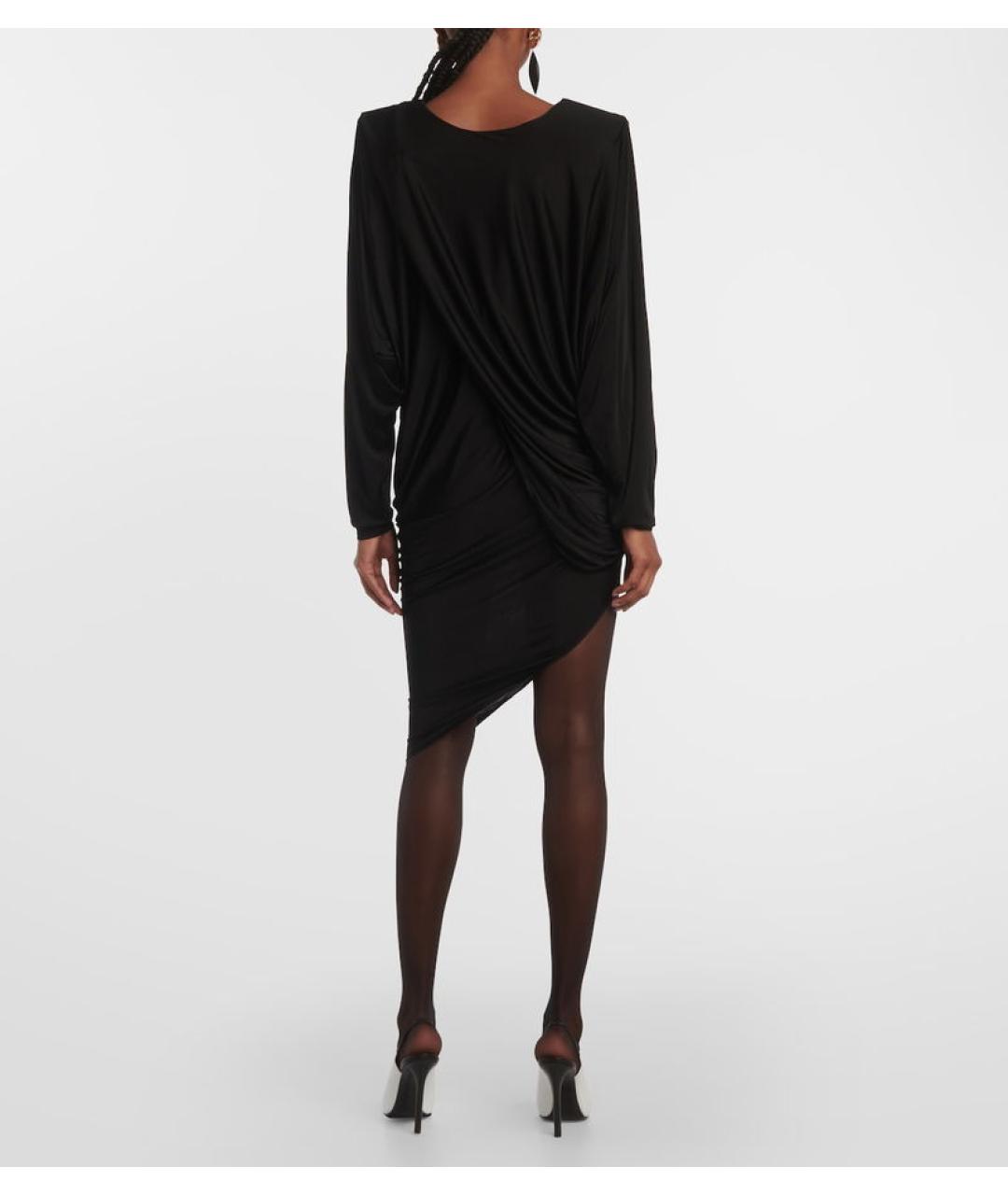 SAINT LAURENT Черное коктейльное платье, фото 8