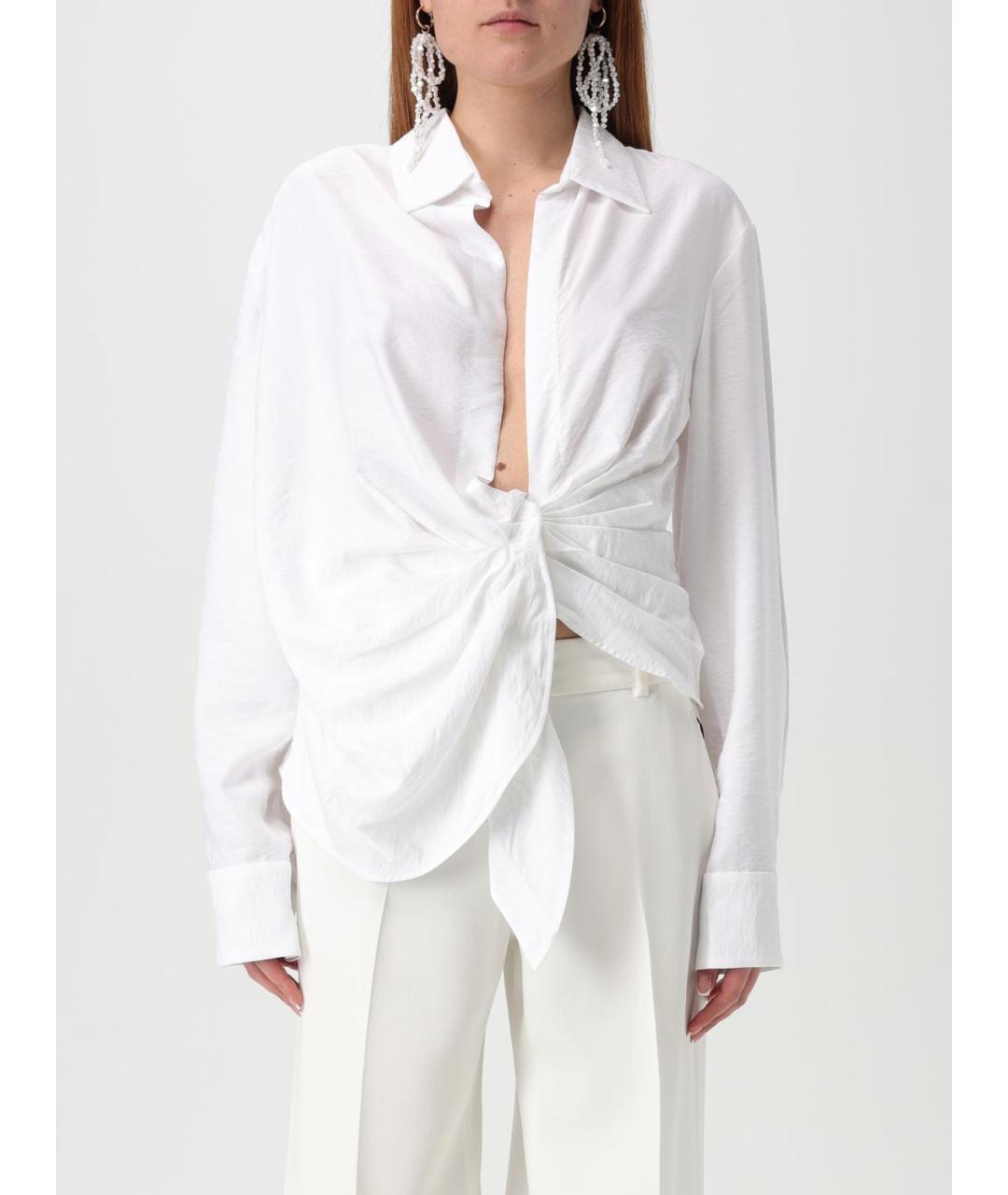 JACQUEMUS Белая рубашка, фото 2
