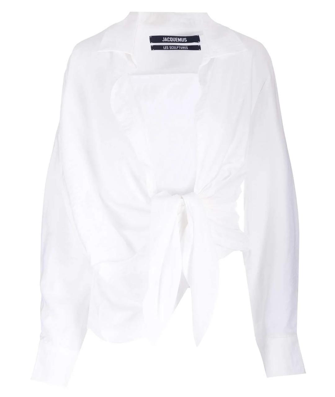 JACQUEMUS Белая рубашка, фото 1