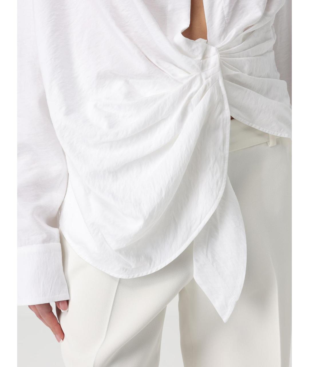 JACQUEMUS Белая рубашка, фото 6
