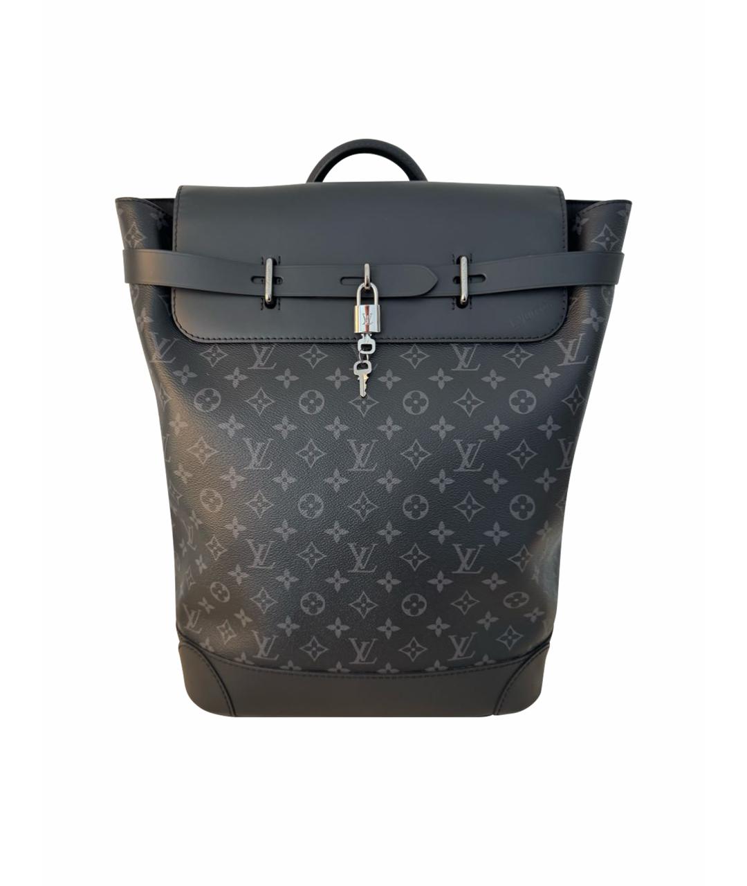 LOUIS VUITTON Черный рюкзак, фото 1