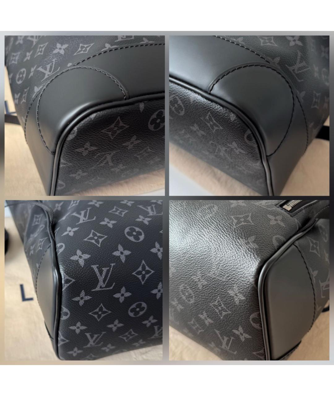 LOUIS VUITTON Черный рюкзак, фото 7