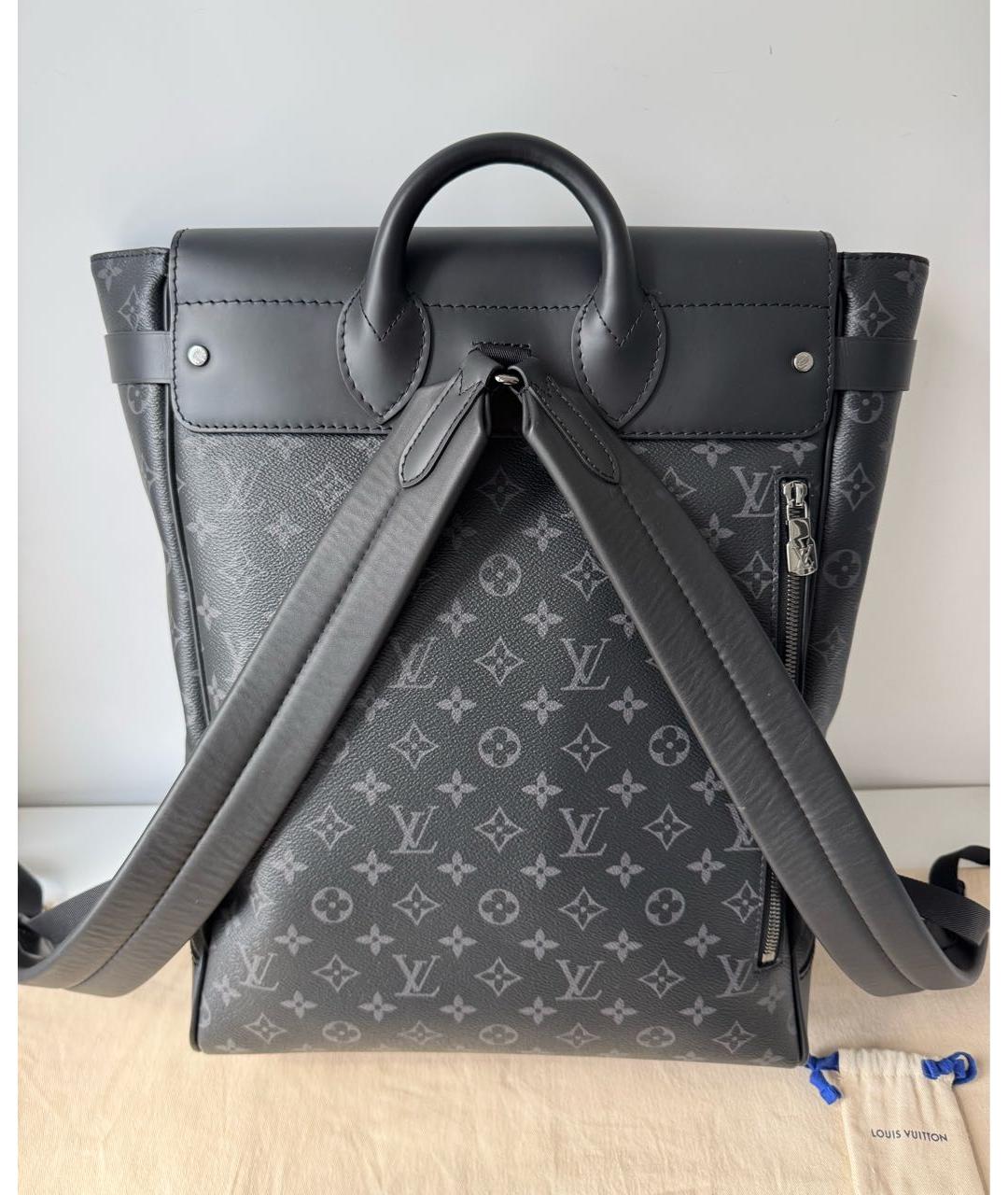 LOUIS VUITTON Черный рюкзак, фото 2