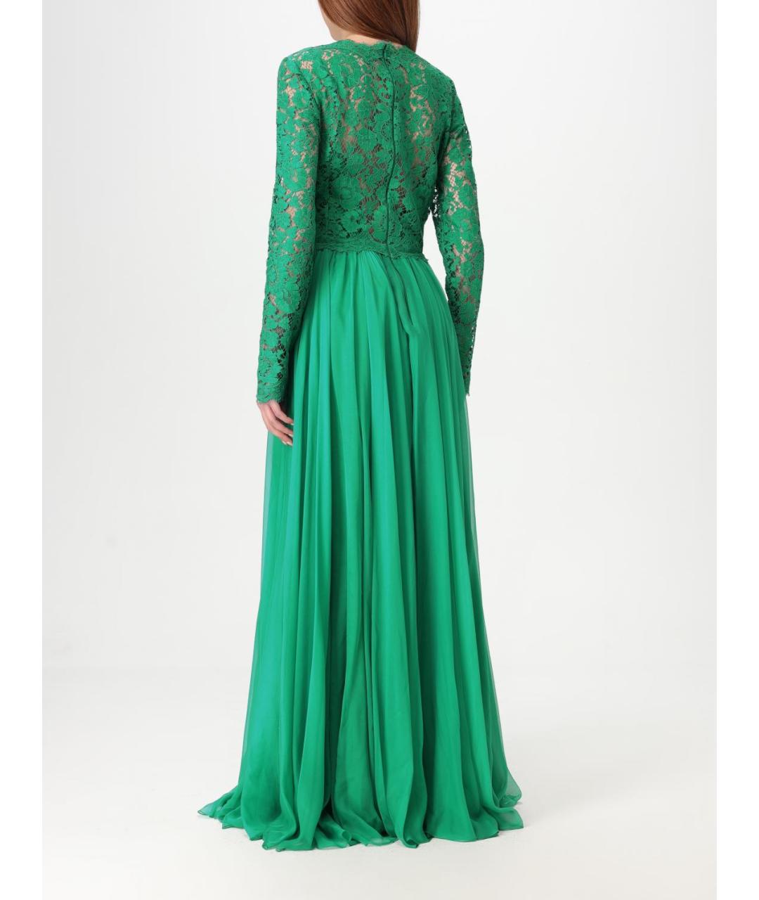 DOLCE&GABBANA Зеленые платье, фото 3