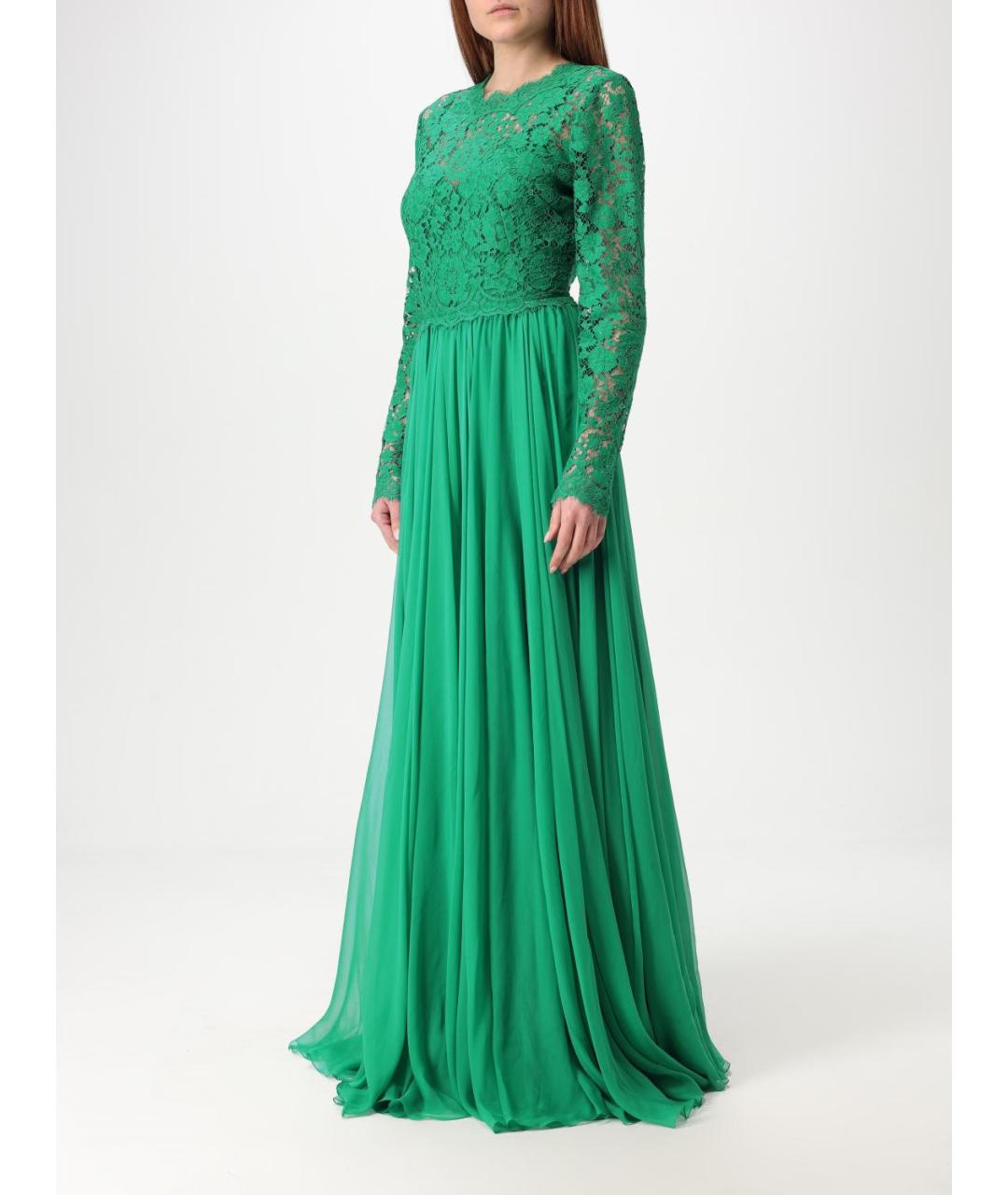 DOLCE&GABBANA Зеленые платье, фото 4