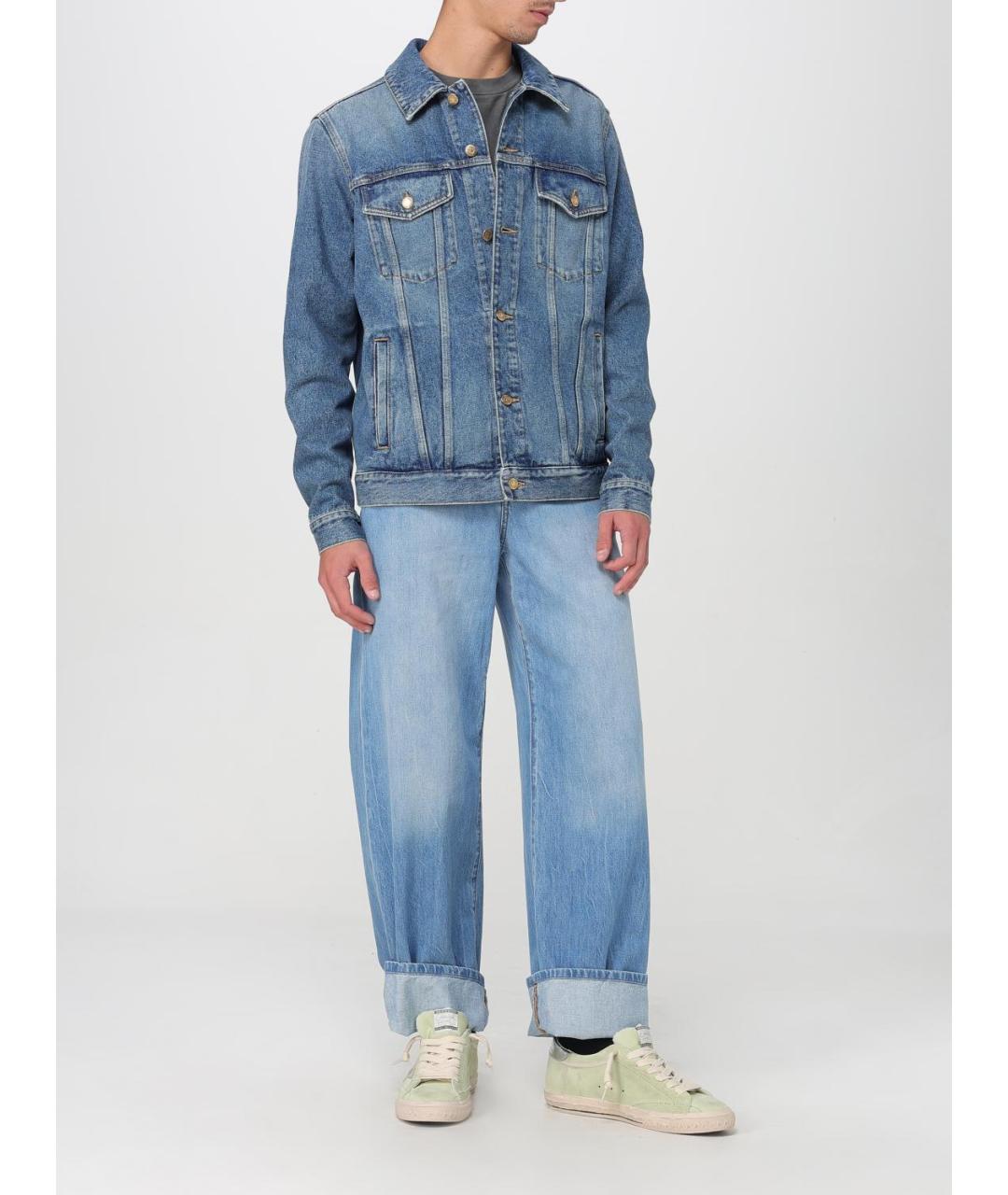 GOLDEN GOOSE DELUXE BRAND Синяя куртка, фото 3