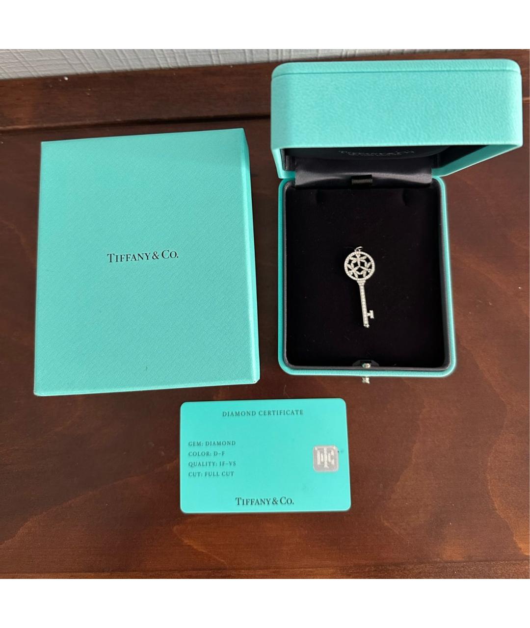 TIFFANY&CO Платиновый кулон, фото 4