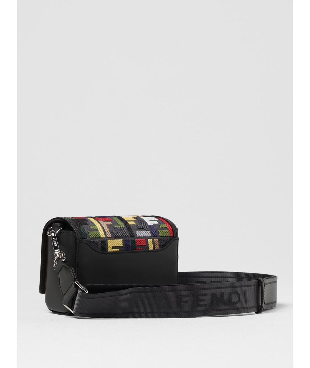 FENDI Мульти жаккардовая сумка на плечо, фото 3