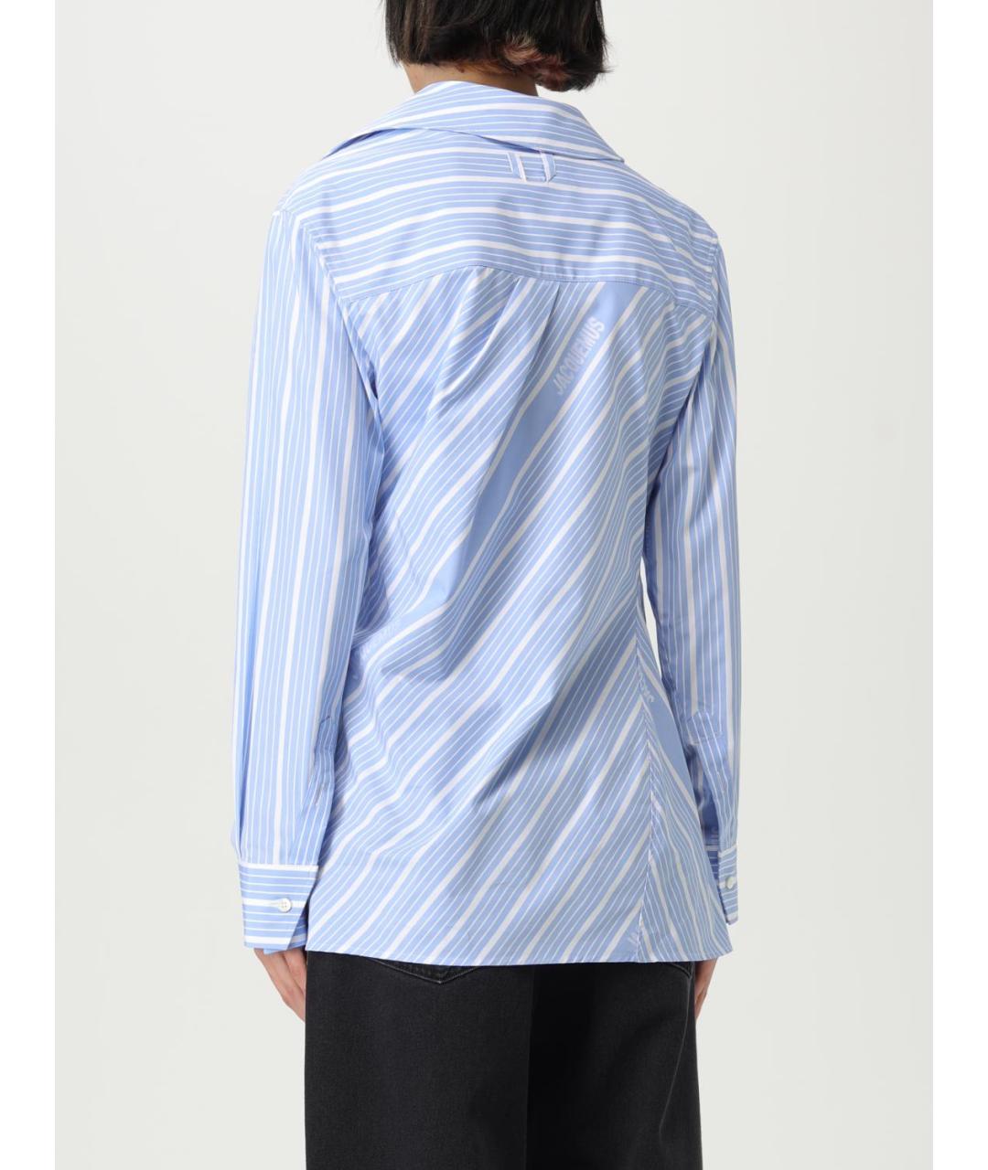 JACQUEMUS Синяя рубашка, фото 4