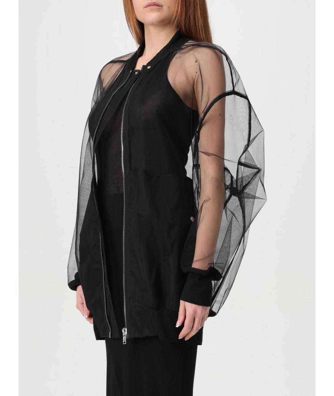 RICK OWENS Черная куртка, фото 5
