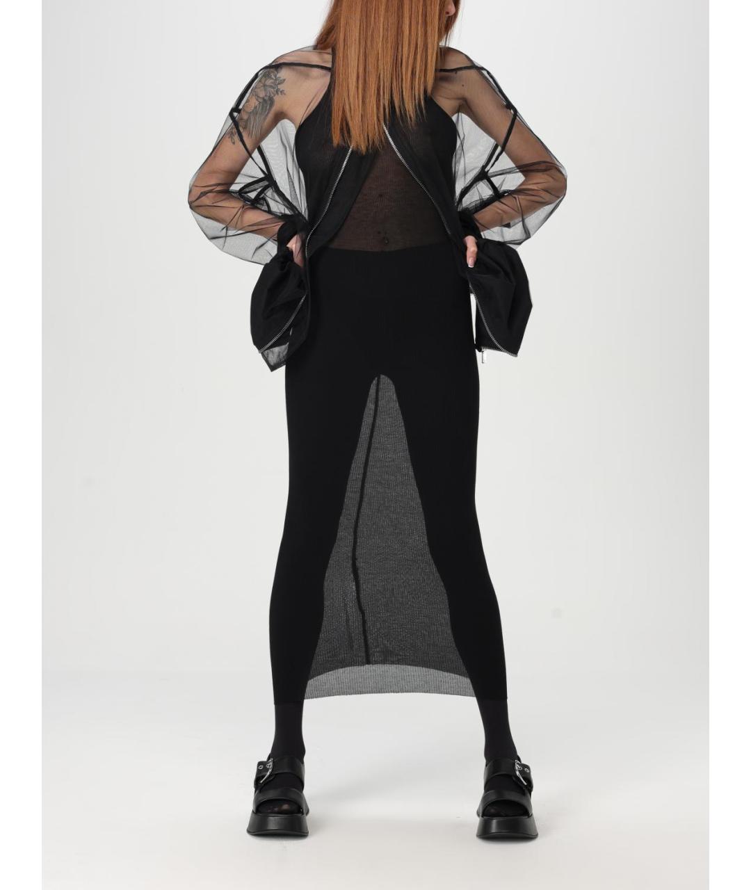 RICK OWENS Черная куртка, фото 3
