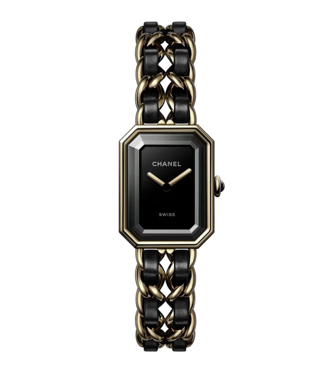 CHANEL Черные часы, фото 1