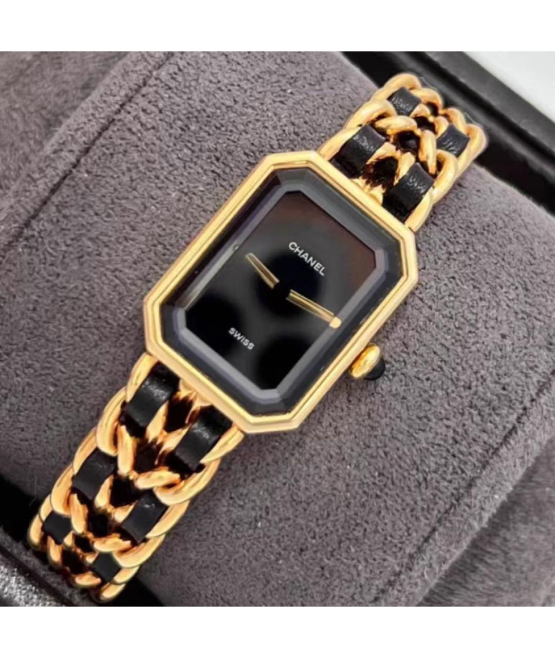 CHANEL Черные часы, фото 3