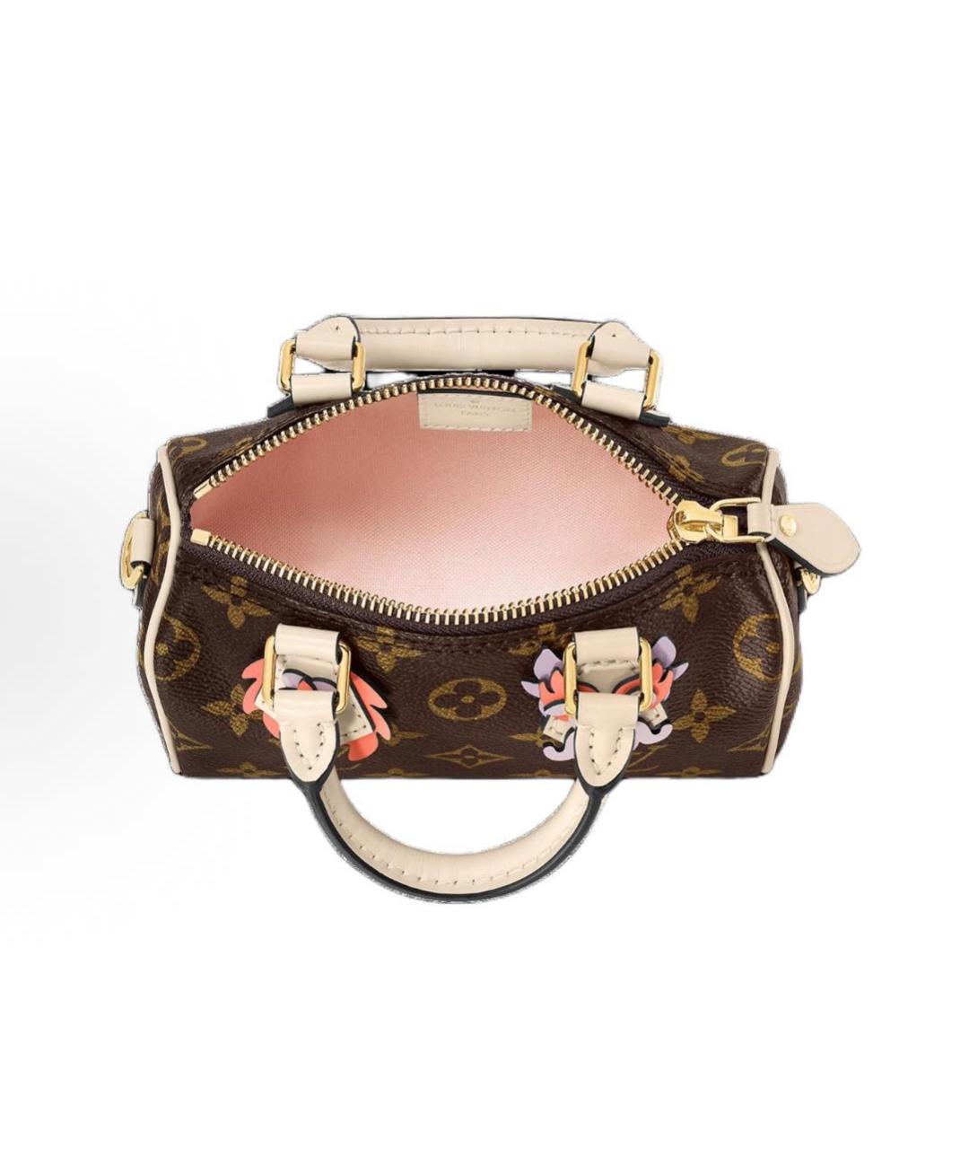 LOUIS VUITTON Коричневая сумка через плечо, фото 4