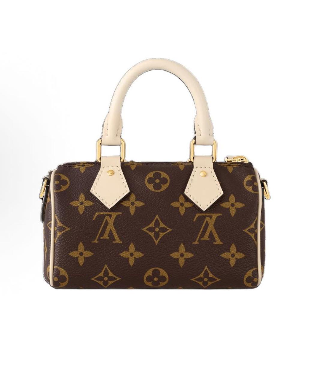 LOUIS VUITTON Коричневая сумка через плечо, фото 3