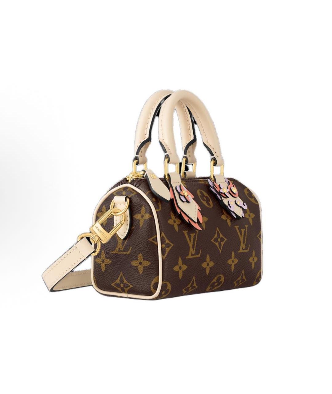 LOUIS VUITTON Коричневая сумка через плечо, фото 2