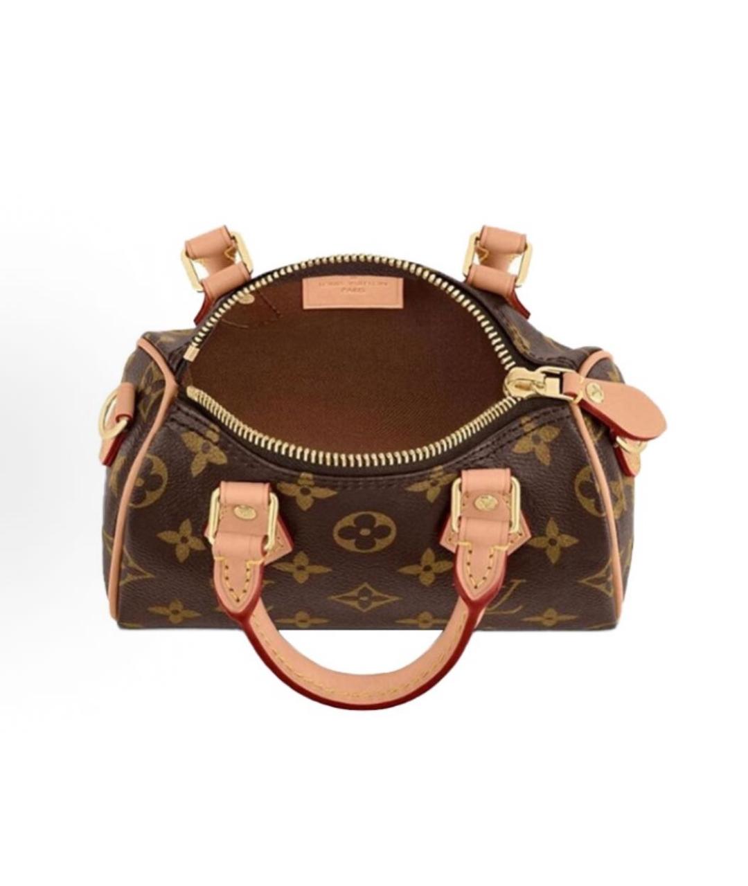 LOUIS VUITTON Коричневая сумка через плечо, фото 4