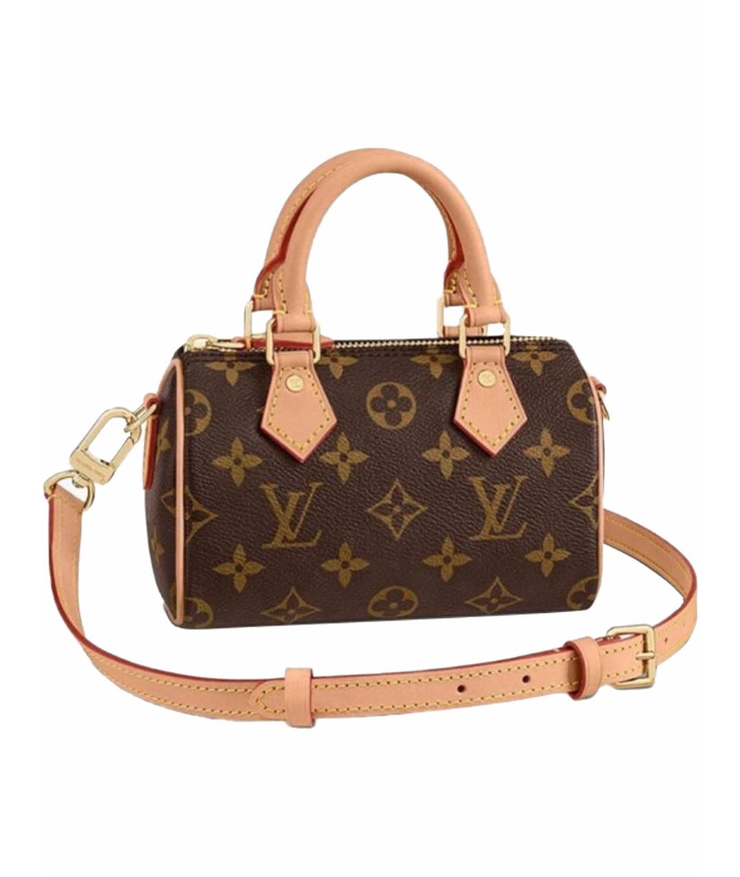 LOUIS VUITTON Коричневая сумка через плечо, фото 1