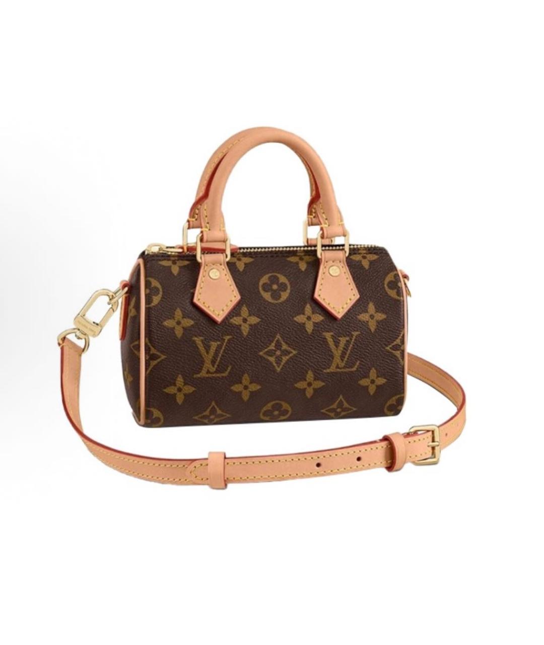 LOUIS VUITTON Коричневая сумка через плечо, фото 5