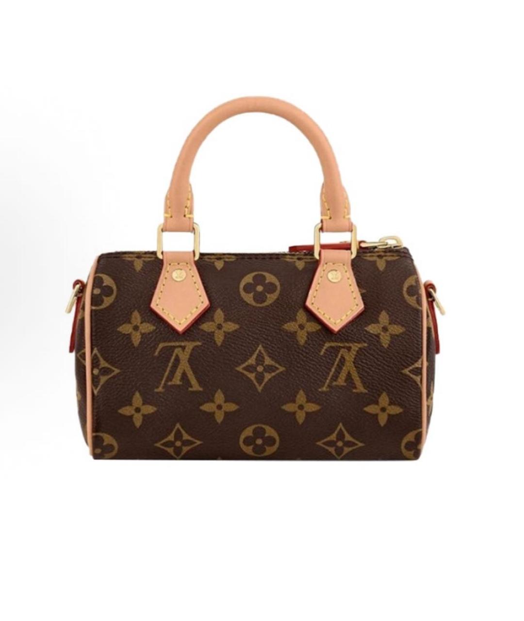 LOUIS VUITTON Коричневая сумка через плечо, фото 3