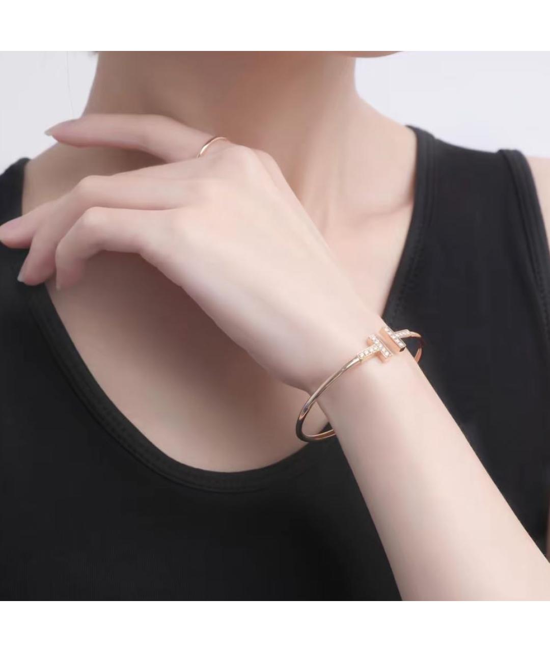 TIFFANY&CO Золотой браслет из розового золота, фото 5