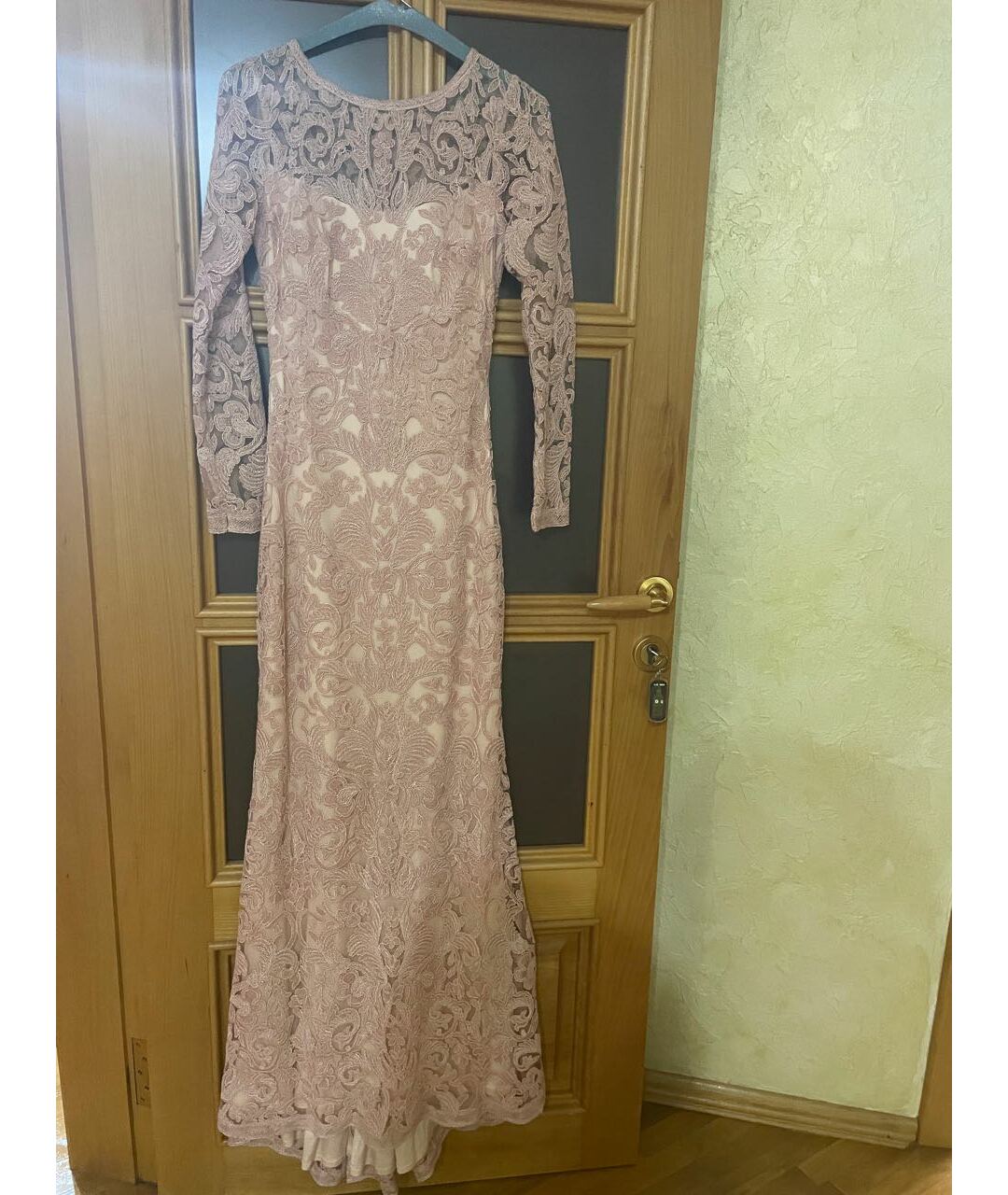 TADASHI SHOJI Розовое полиэстеровое вечернее платье, фото 5