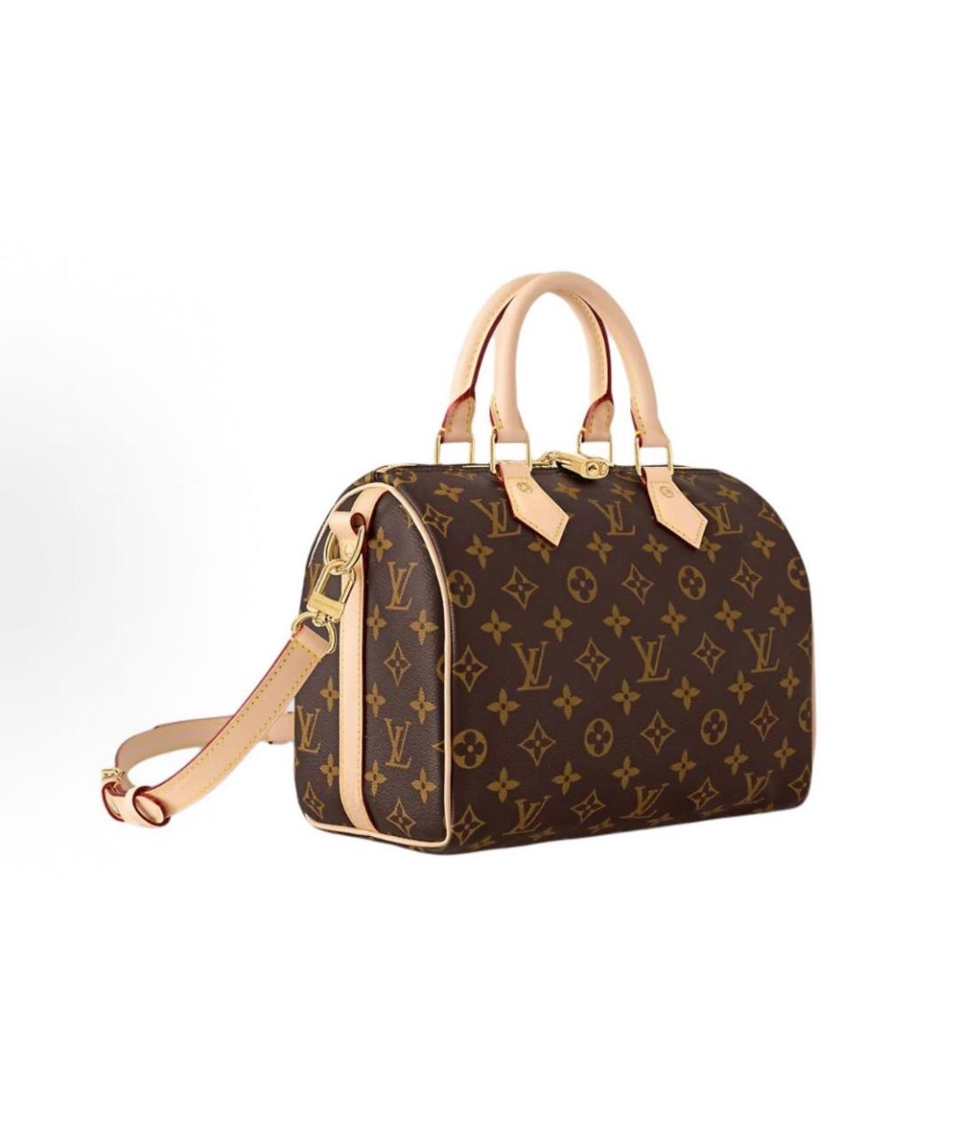 LOUIS VUITTON Коричневая сумка с короткими ручками, фото 2