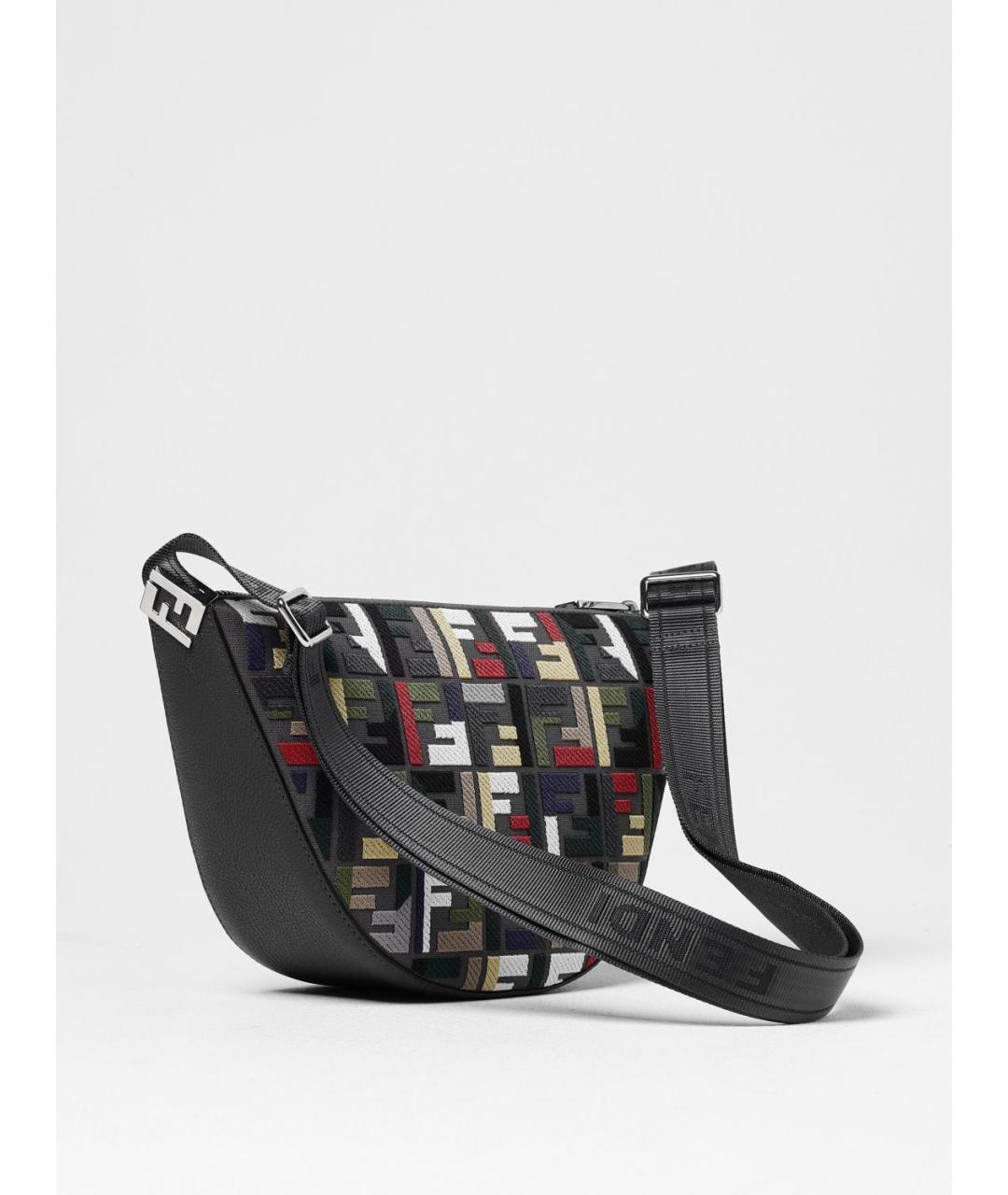 FENDI Мульти жаккардовая сумка на плечо, фото 3
