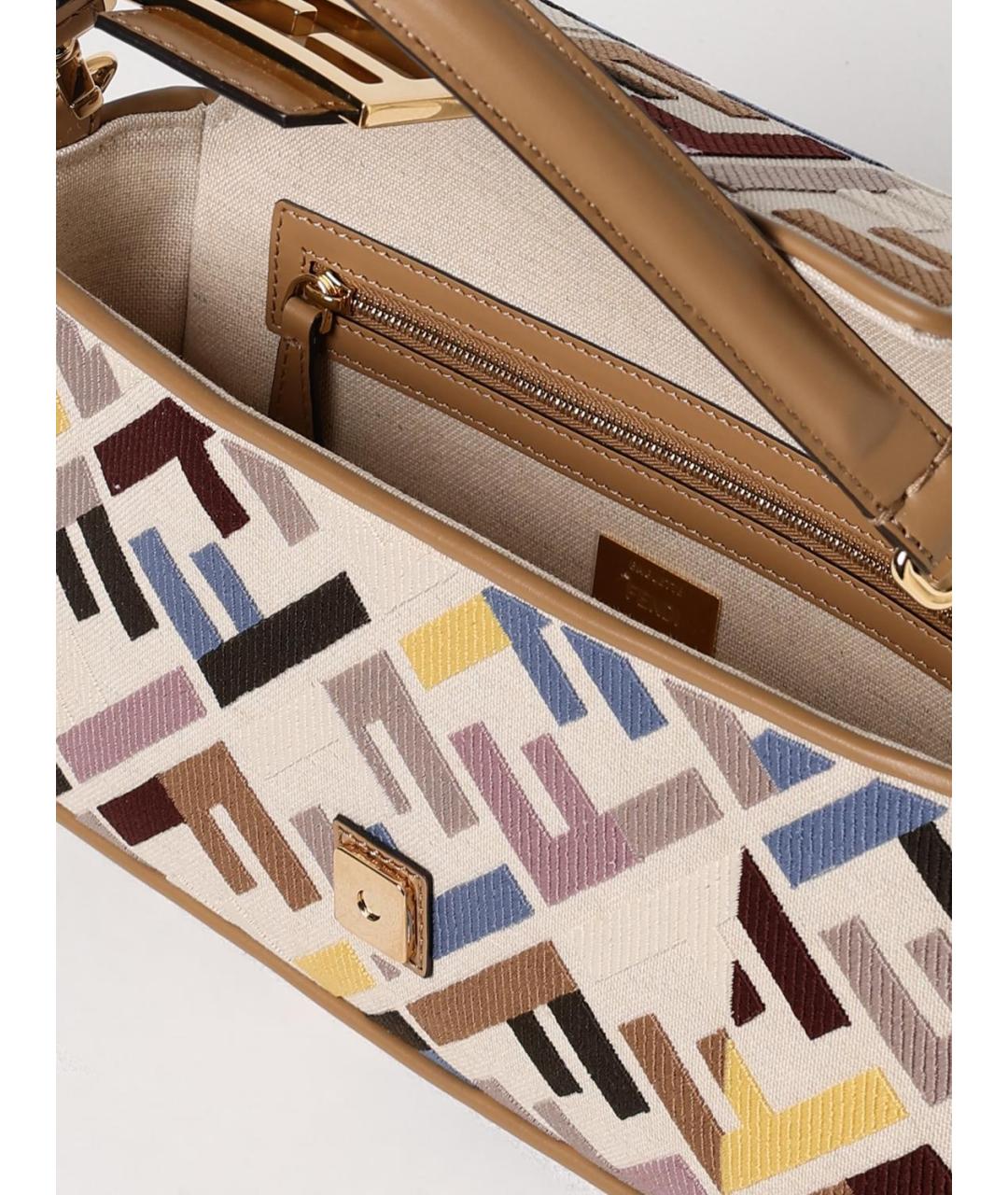 FENDI Мульти жаккардовая сумка через плечо, фото 5