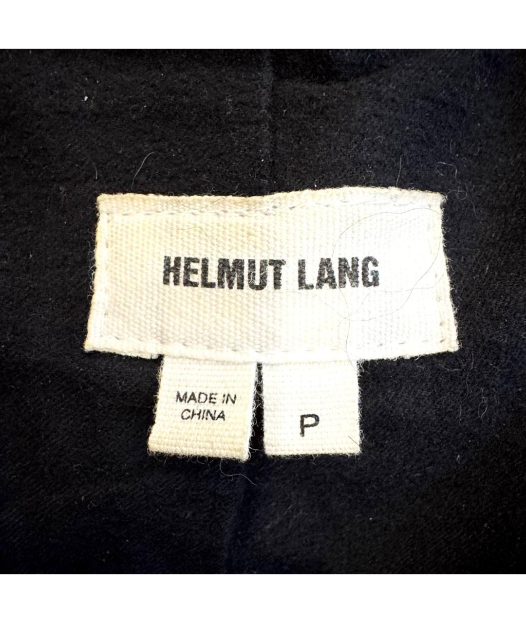 HELMUT LANG Черная кожаная куртка, фото 7