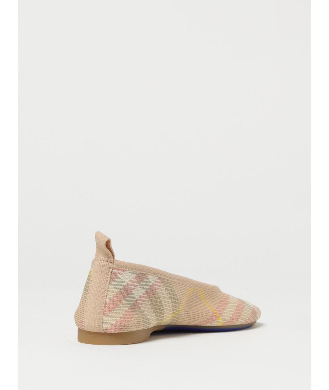 BURBERRY Белые балетки, фото 3