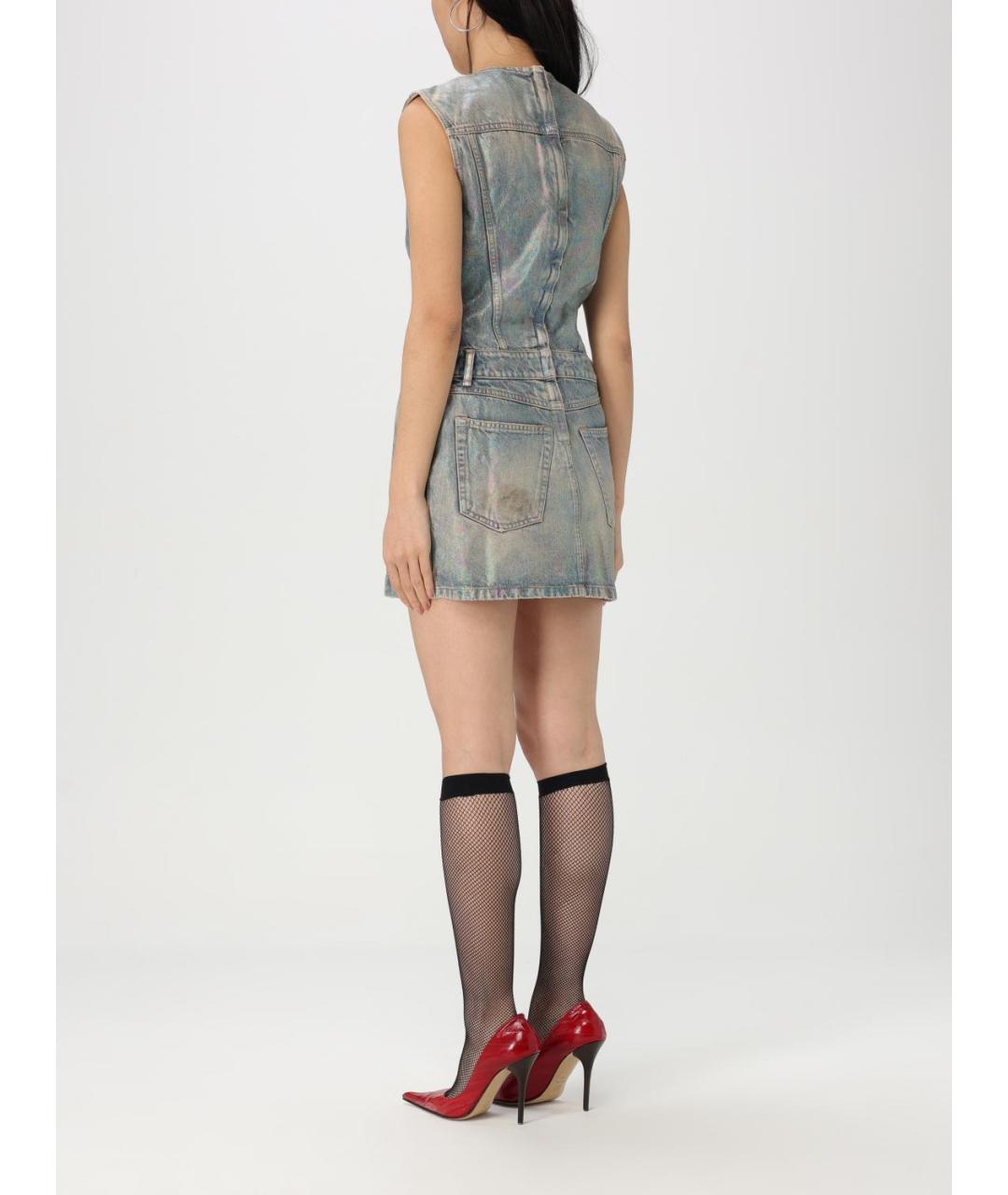 ACNE STUDIOS Голубое платье, фото 4