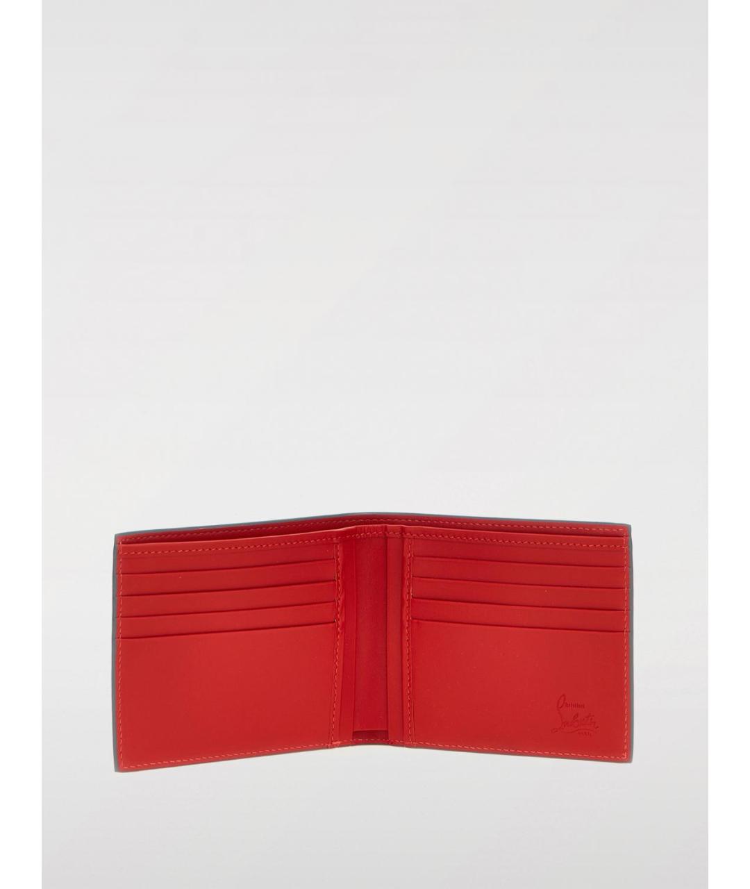 CHRISTIAN LOUBOUTIN Серый кошелек, фото 2